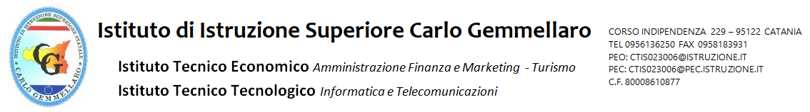 Istituto di istruzione superiore  Carlo Gemmellaro – Catania
